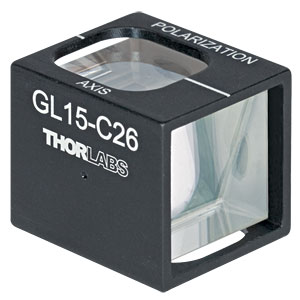 Thorlabs索雷博 GL15-C26 - 格兰-激光偏振器