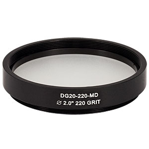 Thorlabs索雷博 DG20-220-MD - SM2螺纹安装，N-BK7磨砂玻璃散射片