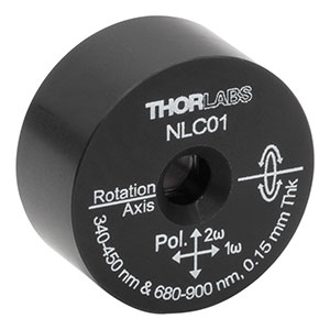 Thorlabs索雷博 NLC01 - 已安装的β-BBO晶体