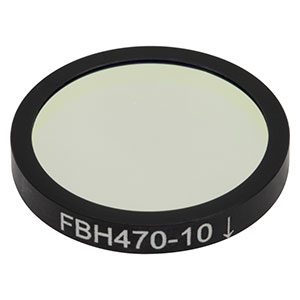 Thorlabs索雷博 FBH470-10 硬膜带通滤光片
