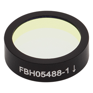Thorlabs索雷博 FBH05488-1 硬膜带通滤光片
