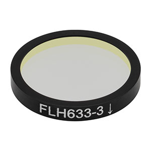 Thorlabs索雷博 FLH633-3 硬膜带通滤光片