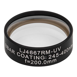 Thorlabs索雷博 LJ4667RM-UV 平凸圆形柱面透镜