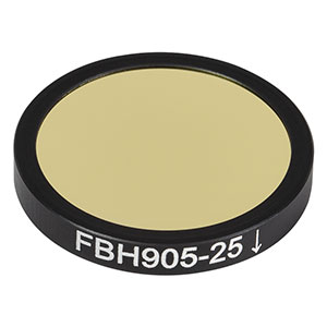 Thorlabs索雷博 FBH905-25 硬膜带通滤光片