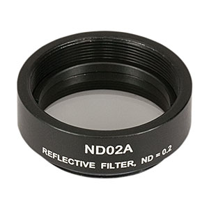 Thorlabs索雷博 ND02A Ø25 mm反射型中性密度滤光片