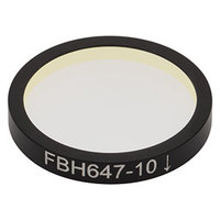 Thorlabs索雷博 FBH647-10 硬膜带通滤光片