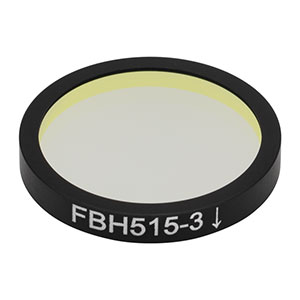 Thorlabs索雷博 FBH515-3 硬膜带通滤光片