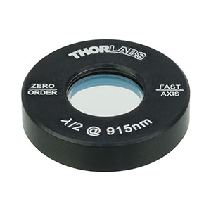 Thorlabs索雷博 WPH05M-915 - 零级半波片