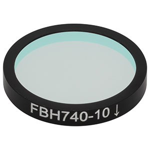 Thorlabs索雷博 FBH740-10 硬膜带通滤光片