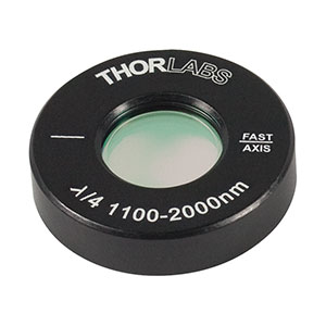 Thorlabs索雷博 AQWP05M-1600 - 消色差四分之一波片