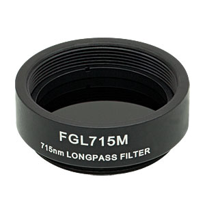 Thorlabs索雷博 FGL715M 长波通彩色玻璃滤光片