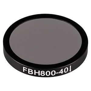Thorlabs索雷博 FBH800-40 硬膜带通滤光片
