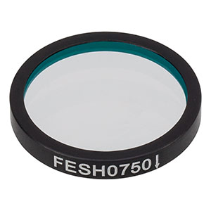 Thorlabs索雷博 FESH0750 Ø25.0 mm短波通滤光片