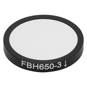 Thorlabs索雷博 FBH650-3 硬膜带通滤光片