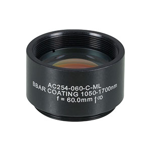 Thorlabs索雷博 AC254-060-C-ML 消色差双胶合透镜