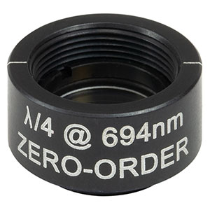 Thorlabs索雷博 WPQSM05-694 - 零级四分之一波片