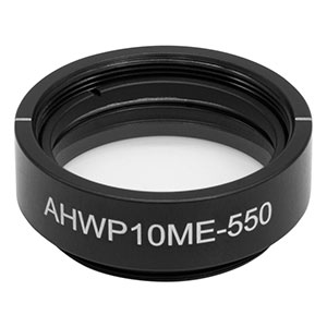Thorlabs索雷博 AHWP10ME-550 - 聚合物零级消色差半波片