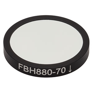Thorlabs索雷博 FBH880-70 硬膜带通滤光片