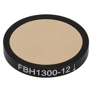 Thorlabs索雷博 FBH1300-12 硬膜带通滤光片