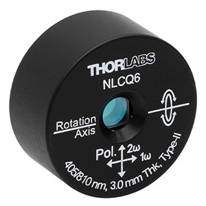 Thorlabs索雷博 NLCQ6 - 已安装的β-BBO晶体