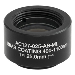 Thorlabs索雷博 AC127-025-AB-ML 消色差双胶合透镜