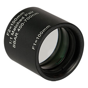 Thorlabs索雷博 MAP10100100-A 匹配消色差透镜对