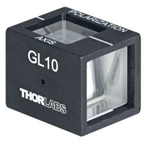 Thorlabs索雷博 GL10 - 格兰-激光偏振器