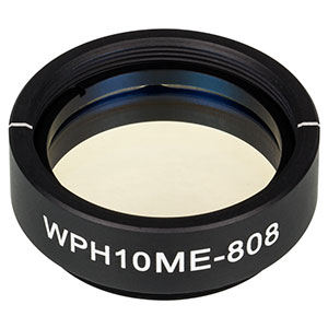 Thorlabs索雷博 WPH10ME-808 - 聚合物零级半波片