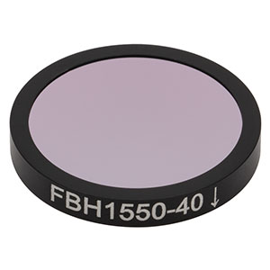 Thorlabs索雷博 FBH1550-40 硬膜带通滤光片