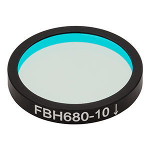 Thorlabs索雷博 FBH680-10 硬膜带通滤光片