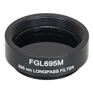 Thorlabs索雷博 FGL695M 长波通彩色玻璃滤光片
