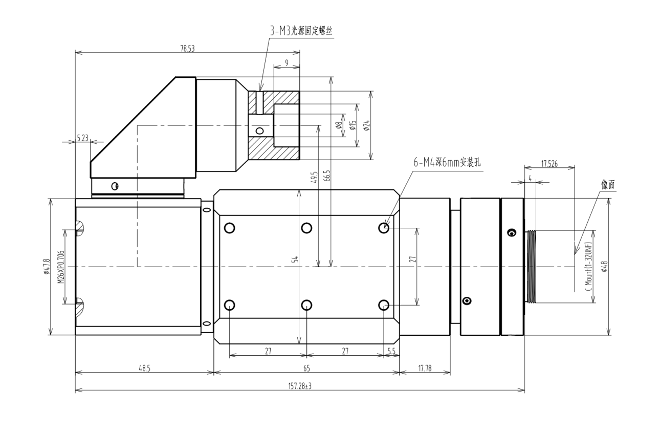 CHIOPT  长步道        CT160B      工业显微镜头