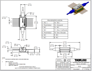 Thorlabs索雷博 BOA980P - 助推光学放大器