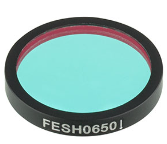 Thorlabs索雷博 FESH0650 Ø25.0 mm短波通滤光片