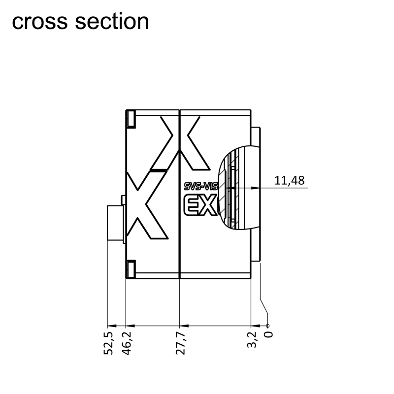 设计图 exo387CU3 左（所有尺寸以毫米为单位）