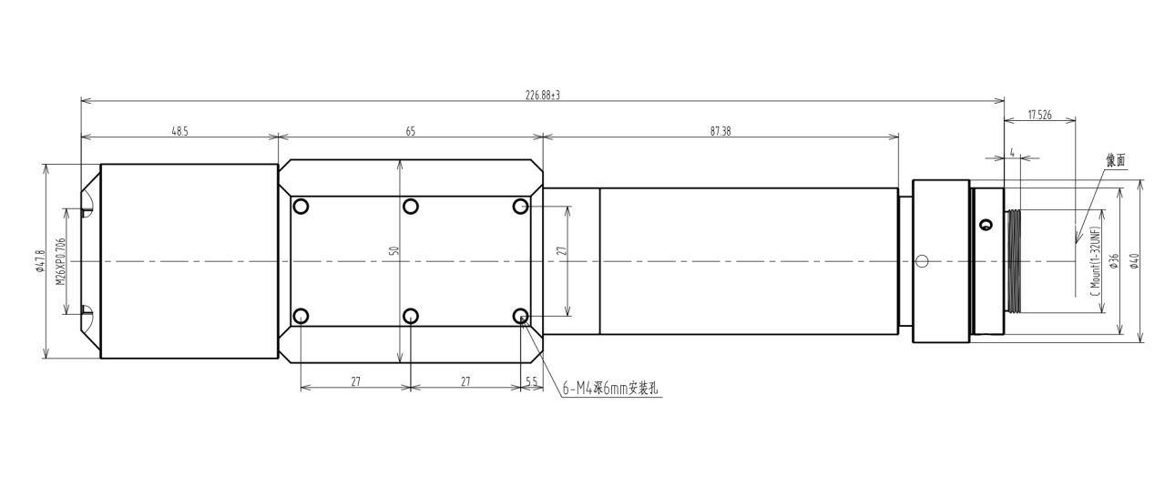 CHIOPT  长步道        CT320A     工业显微镜头